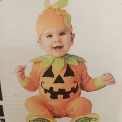 Jack-o-lantern Toddler 6/12months