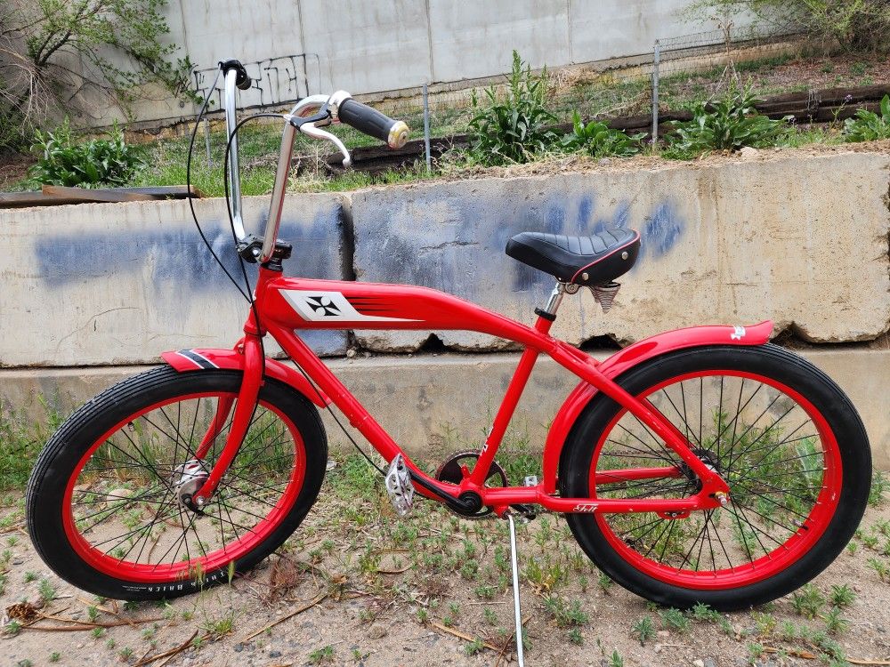 felt 3 speed cruiser