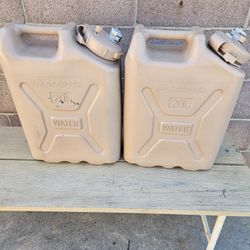 Scepter 5-Gallon (20L) Military Water Containers - 2 Pack