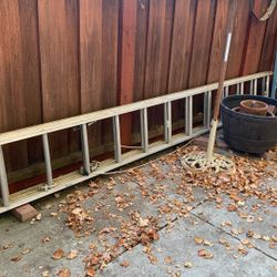 24 Foot Heavy Duty Aluminum Extension Ladder