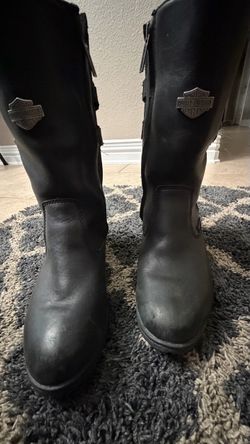 Harley women’s boots Blk-sz 6 1/2