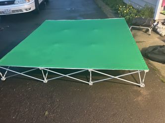 Portable Folding Stage Platform 7x7 w/ Carry Bag – DJ / Events / Riser