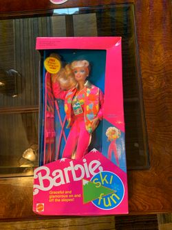 Vintage 1991 ski fun Barbie