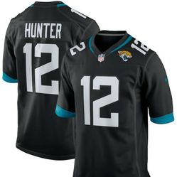 New!  Men's Travis Hunter Jacksonville Jaguars 2025 NFL Draft Game Jersey XL