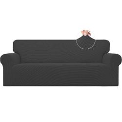 Couch Covers Dark Grey