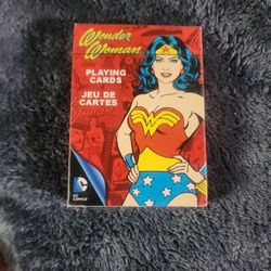 Wonder Woman Playing Cards Retro