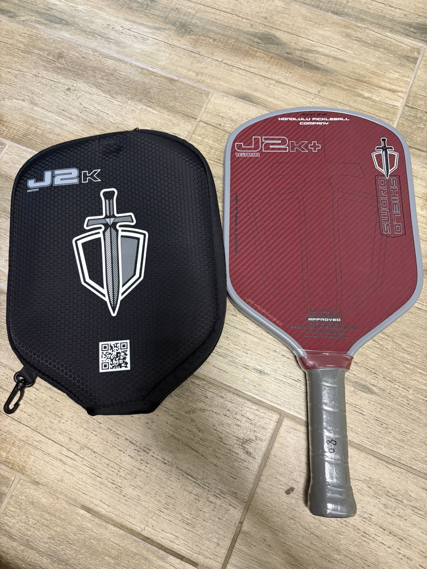 Honolulu J2K+ 16mm Pickleball Paddle