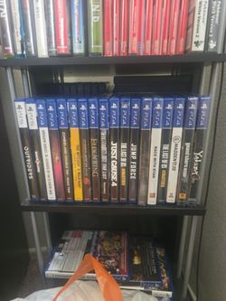 PS4 games mostly CIB, some sealed