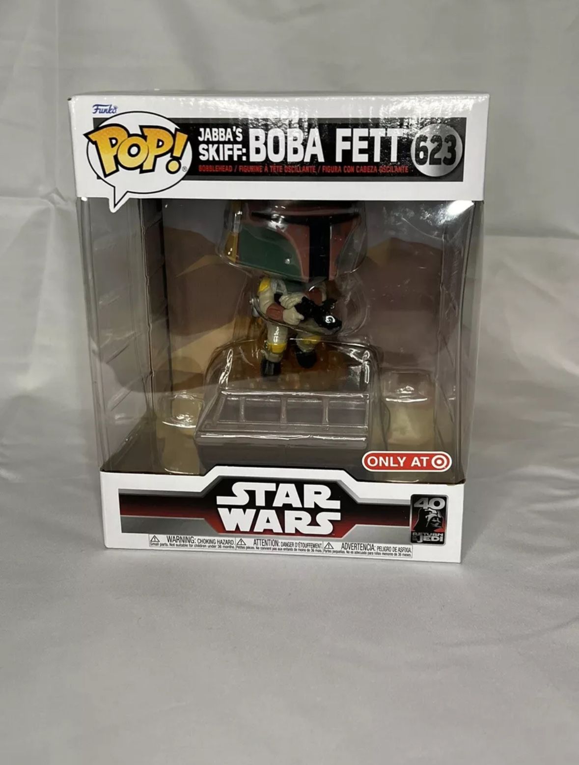 Funko Pop! Vinyl: Star Wars - Jabba’s Skiff: Boba Fett - Target Exclusive