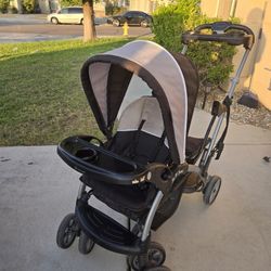 Sit N Stand Double Stroller 
