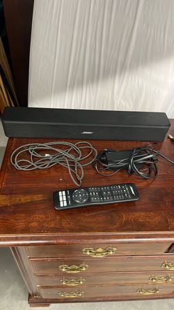 Bose Solo 5 TV Soundbar System w/ Remote & Power Supply - Tested