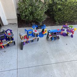 Lot Of Batman Imaginext Playsets