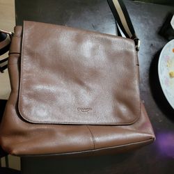 COACH LEATHER BAG  SHOULDER BAG