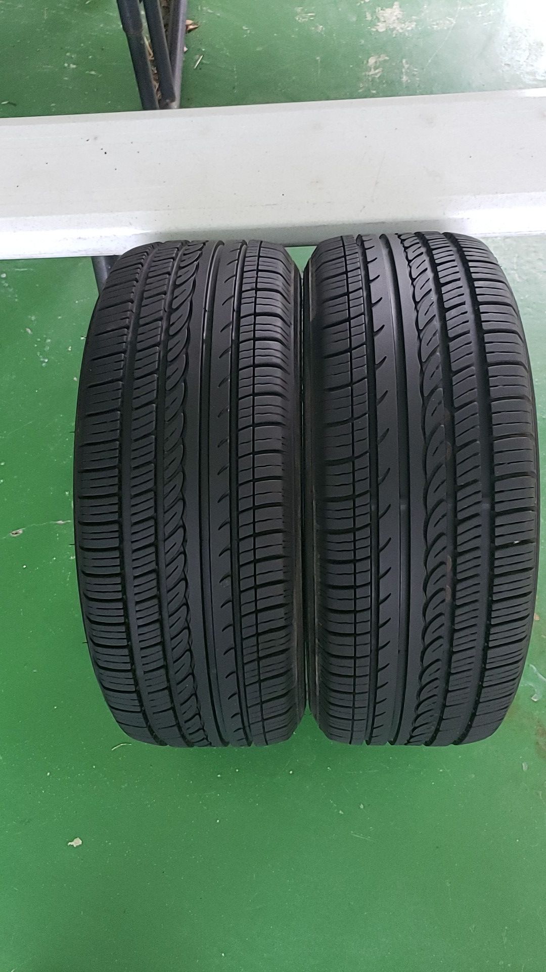 Yokohama in great condition 2 tires 205 55 16 80% tread