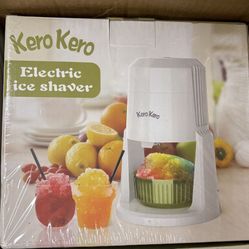NIB Kero Kero Electric ice shaver