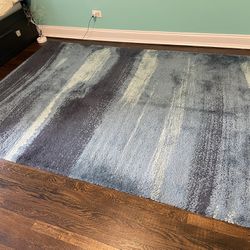 Nautical Blue Rug. from IKEA. 94 x 67 inches 