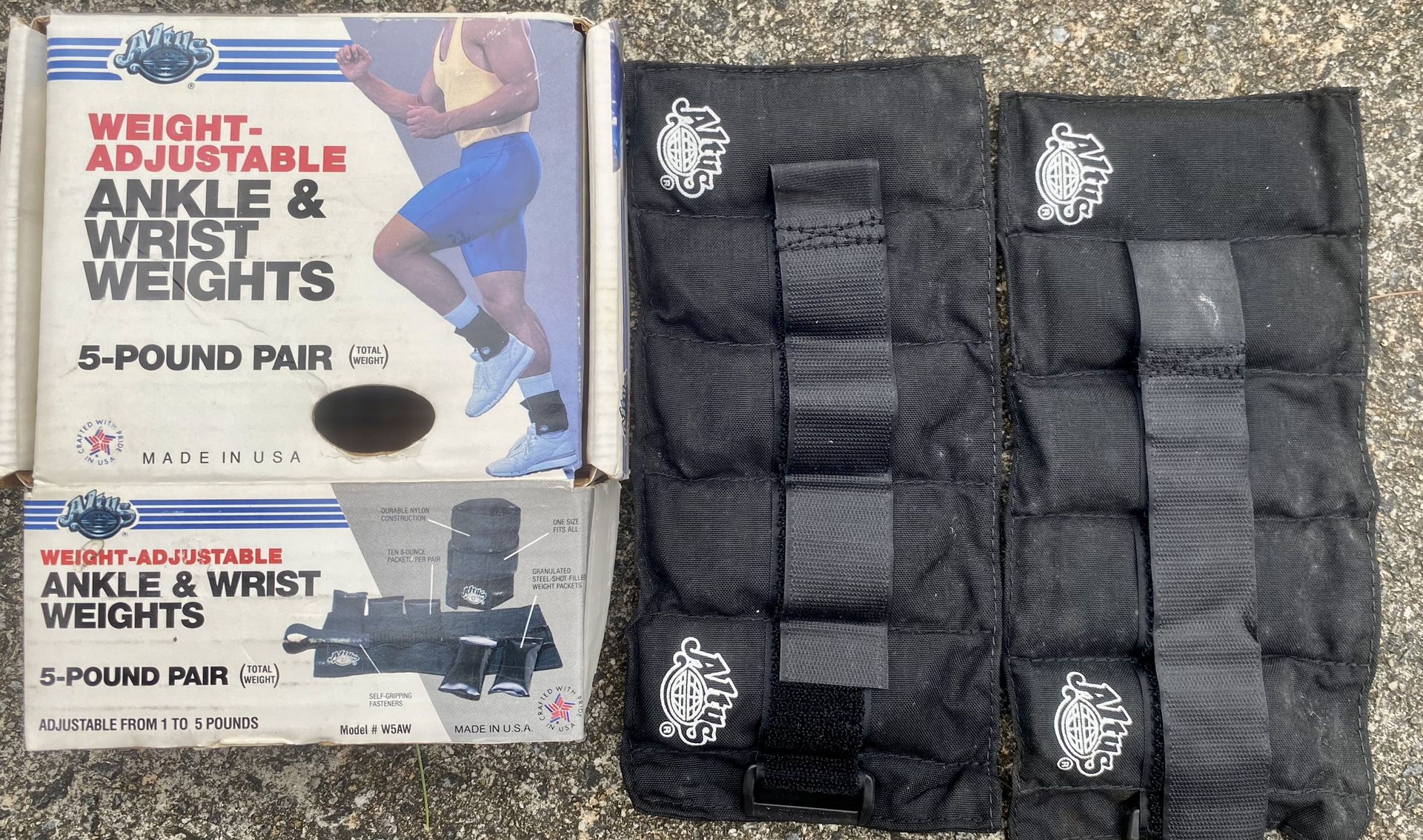 Adjustable Ankle & Wrist Weights