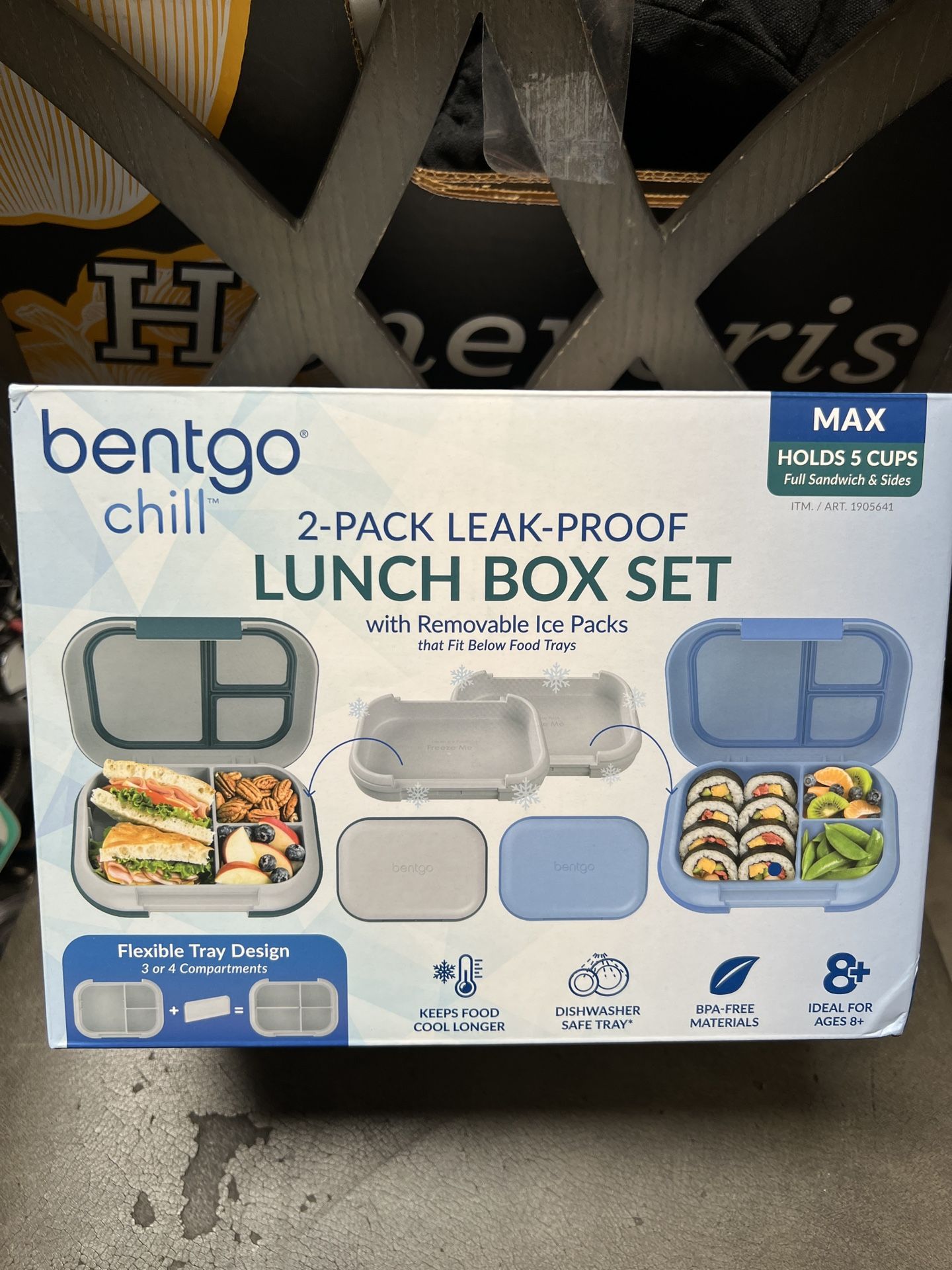 Bentgo Chill XL Lunch Box, 2-pack