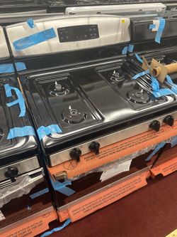 GE gas range