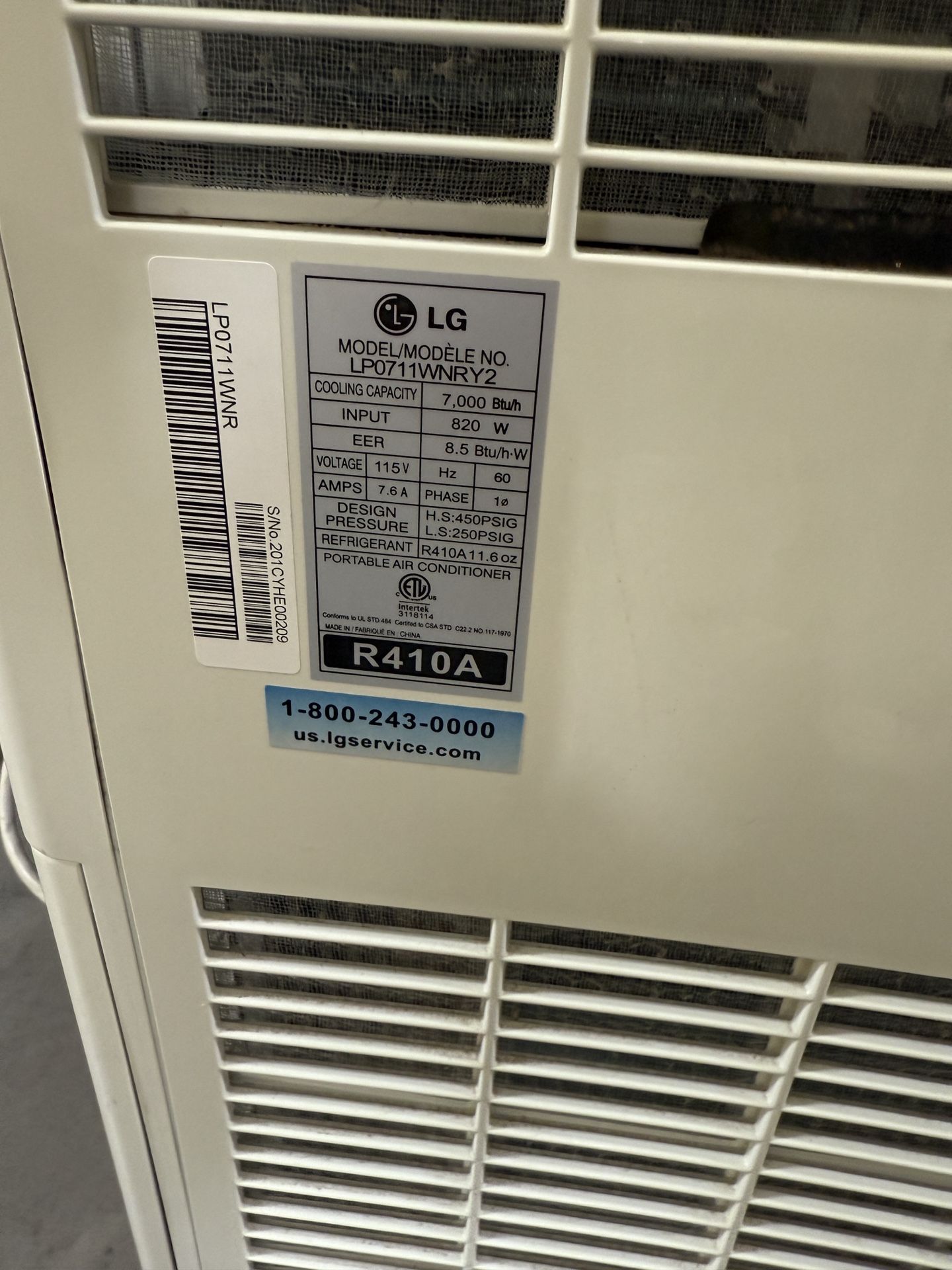 LG Air Conditioner