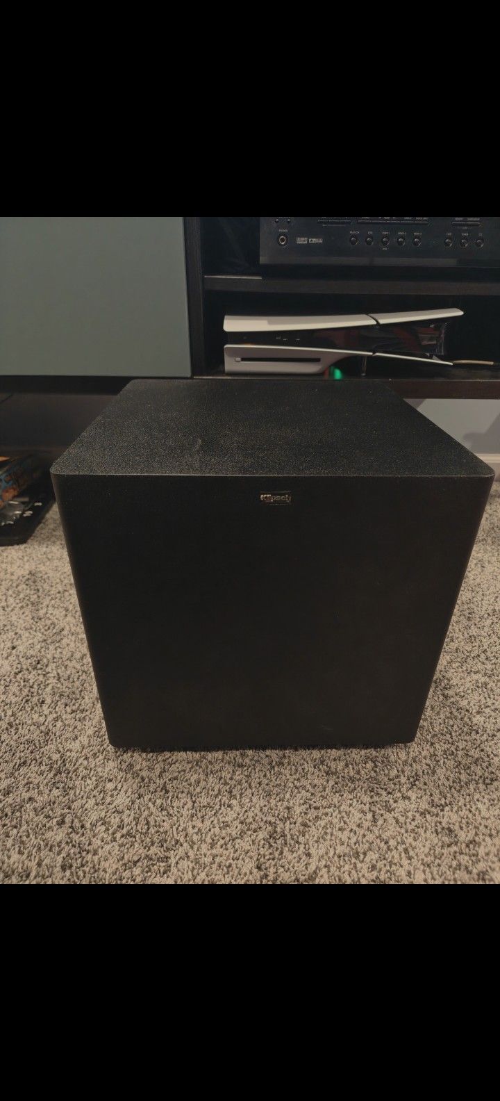 Klipsch Sub 8 II Subwoofer And 3 Satellite Speakers 