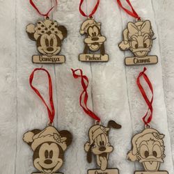 Disney Ornaments Personalized