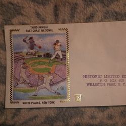 Rare 1990 First Day Cover 3rd Annual East Coast National Cache