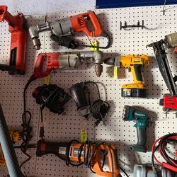 Milwaukee Angle Drills And Roto zip Power Tools 