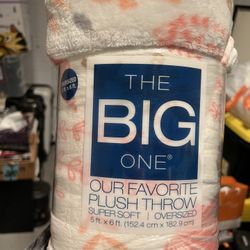 Brand New The Big One Throw Blanket 5ftx6ft