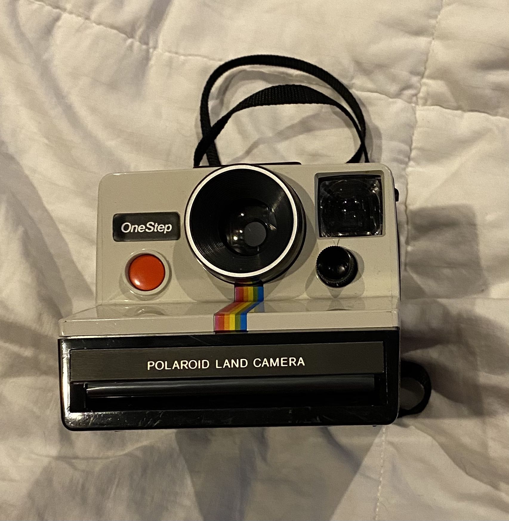 One Step Polaroid Land vintage camera