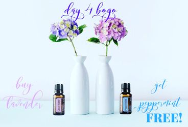Lavender and peppermint oil
