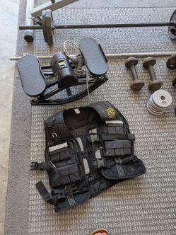 Free workout equipment. Must take all. Must pick up
