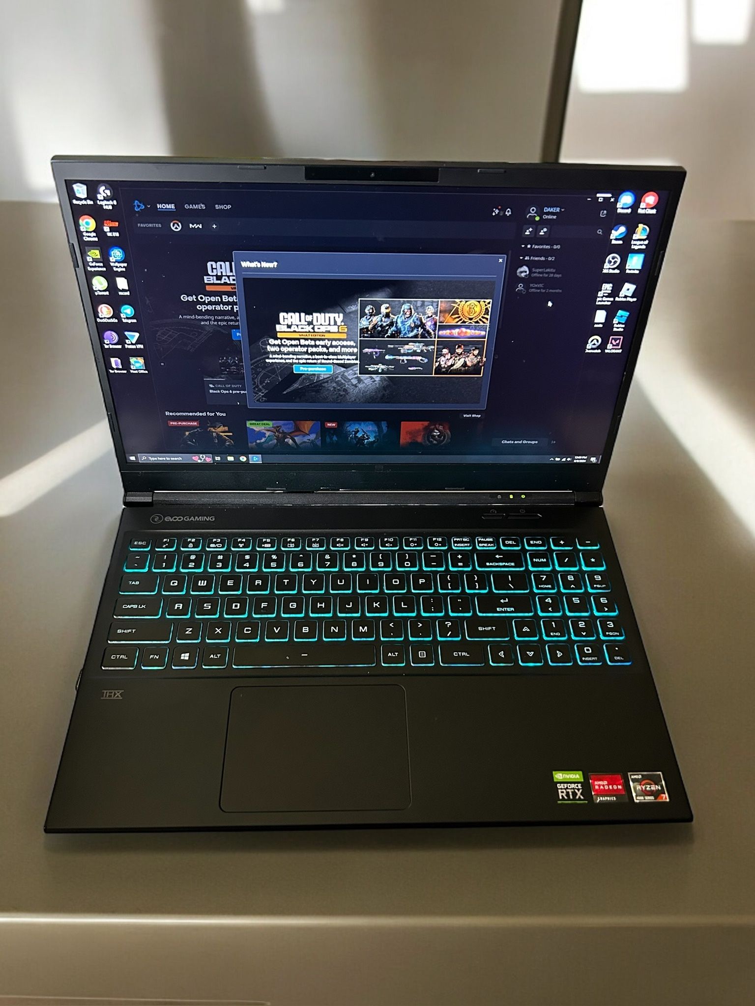 Gaming Laptop RTX 120hz
