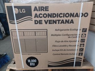 18000btu Windows Ac By LG 240volts.  Complete  set new.