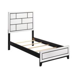 BRAND NEW CHALK WHITE TWIN BEDFRAME