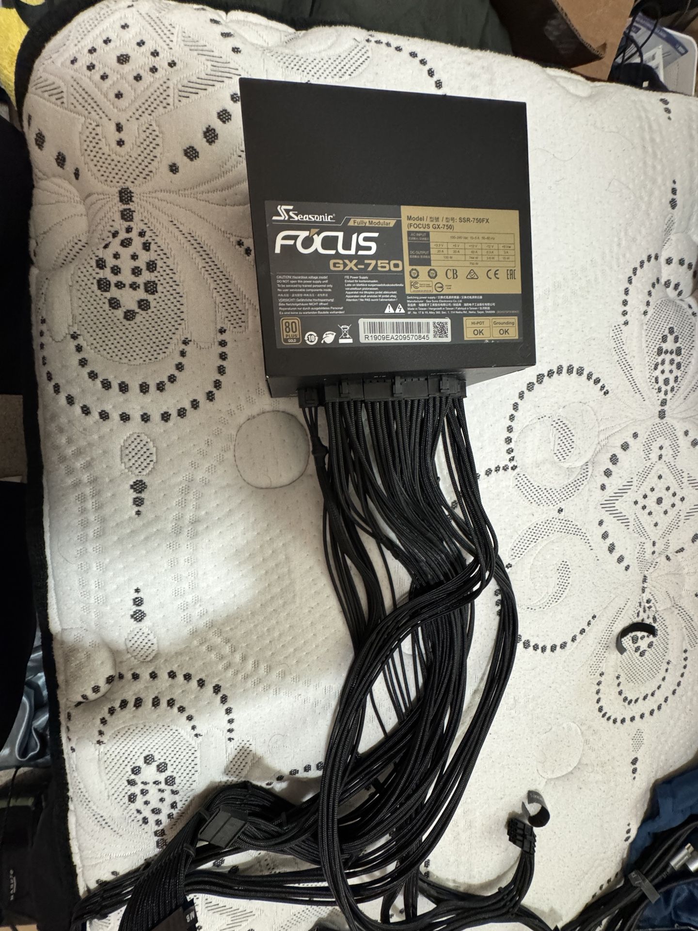 Seasonic 750w 80+ Gold Psu