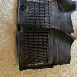 Tacoma Gen 3 Rubber Floor Mats 