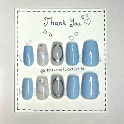 ANY CUSTOM FOR YOU PRESS ON NAILS
