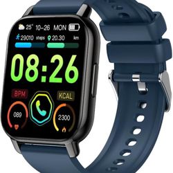 Smart Watch, 1.85" Smart Watches for Men Women IP68 Waterproof, 110+ Sport Modes, Fitness Activity Tracker, Heart Rate Sleep Monitor, Pedometer, Smart