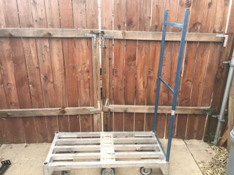 Commercial aluminum cart
