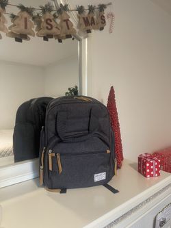 Dark Grey Eddie Bauer Diaper BackPack 