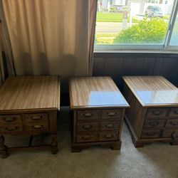 Vintage 70s End Tables