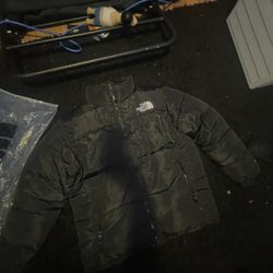 BRAND NEW, North face (contact info removed) Nuptse Puffer Jacket Black, Size XL, Fits Like A Large.