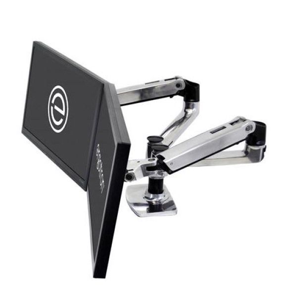 Ergotron | LX Dual Side-by-Side Monitor Arms