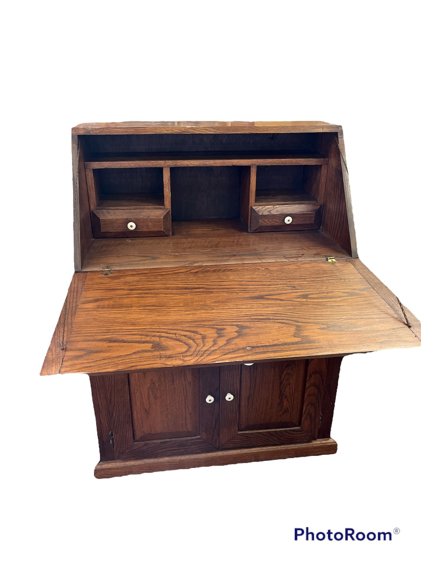 Secretary Desk Style Cabinet