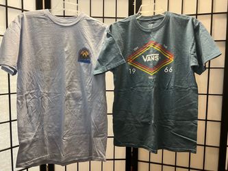 2 Vans Men’s Medium t-shirts