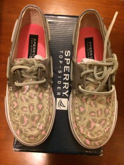 New Sperry shoes for girl size 13