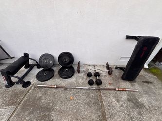 Barbell and Plates