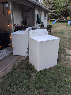 Roper washer and drier