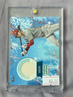 Topps Shohei Ohtani Angels Player-Worn Memorabilia Card